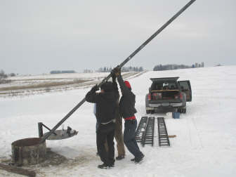 Installing ladders